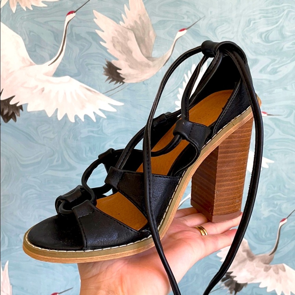 Silence + Noise block heels from Anthropology